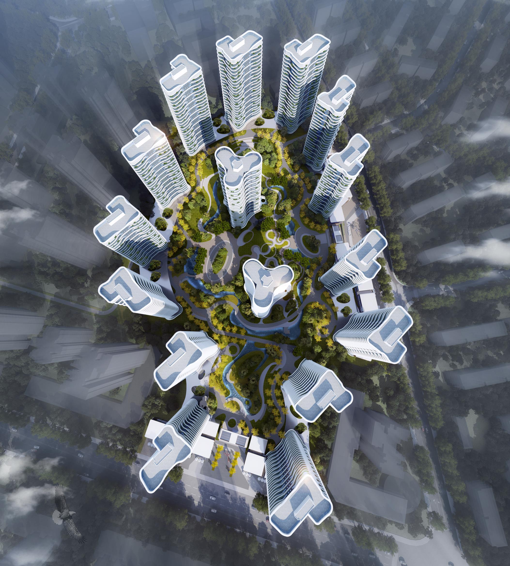 [重庆]高层住宅建筑设计投标方案279页